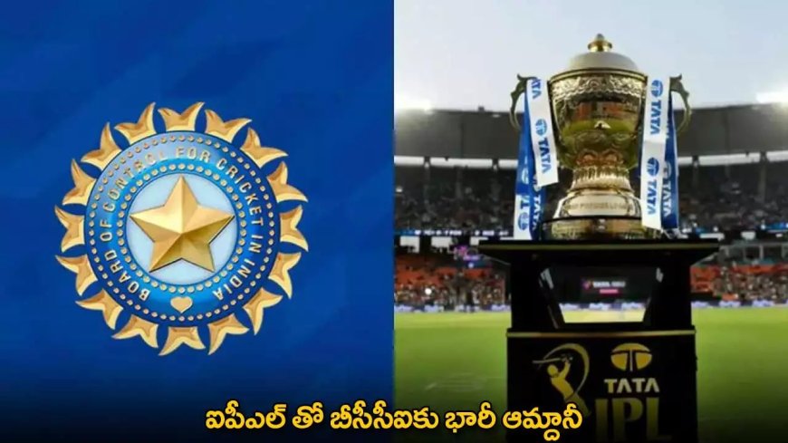 BCCI : ఐపీఎల్ తో బీసీసీఐకు భారీ ఆమ్దానీ