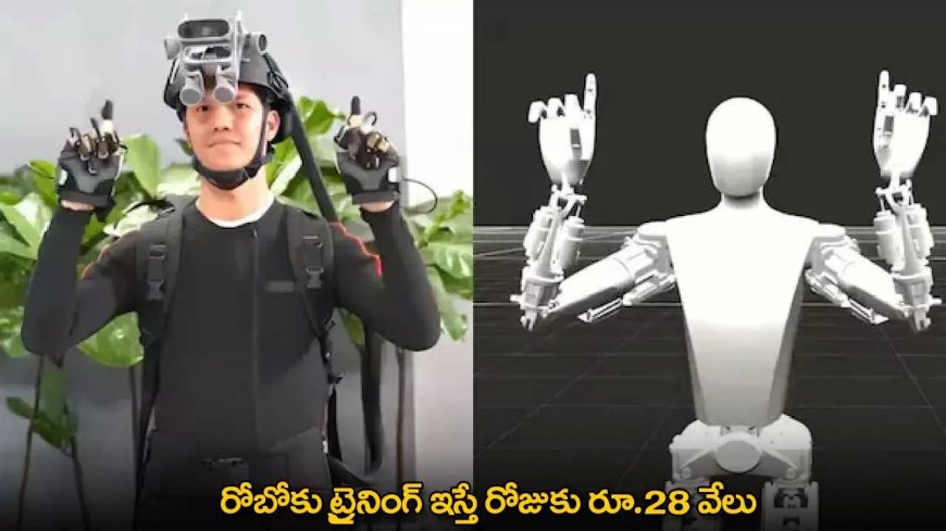 Robo Training : రోబోకు ట్రైనింగ్ ఇస్తే రోజుకు రూ.28 వేలు