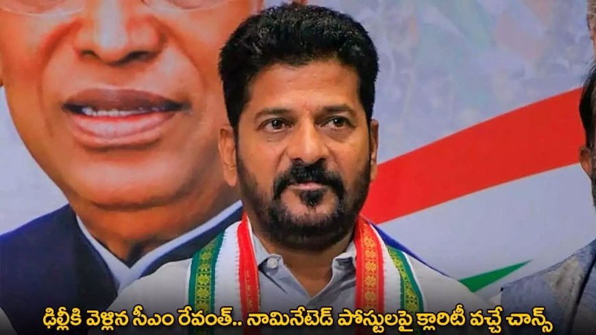 ఢిల్లీకి వెళ్లిన సీఎం రేవంత్.. నామినేటెడ్ పోస్టులపై క్లారిటీ వచ్చే చాన్స్