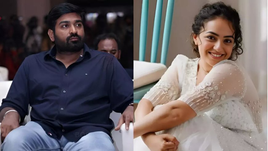 Vijay Sethupathi : 
విజయ్ సేతుపతితో నిత్య మీనన్