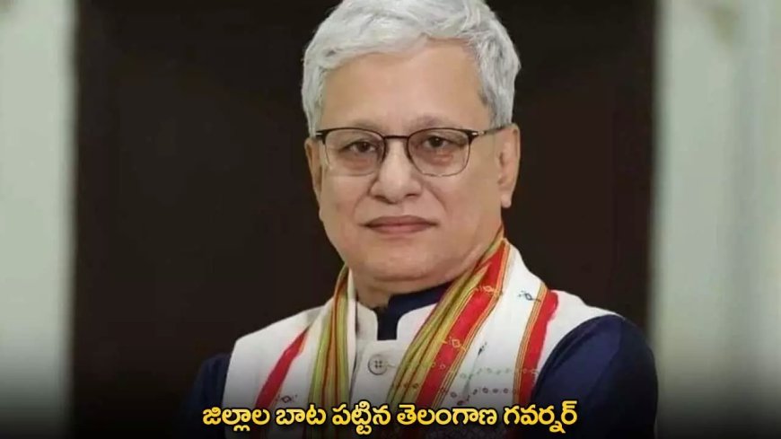 Telangana Governor : జిల్లాల బాట పట్టిన తెలంగాణ గవర్నర్