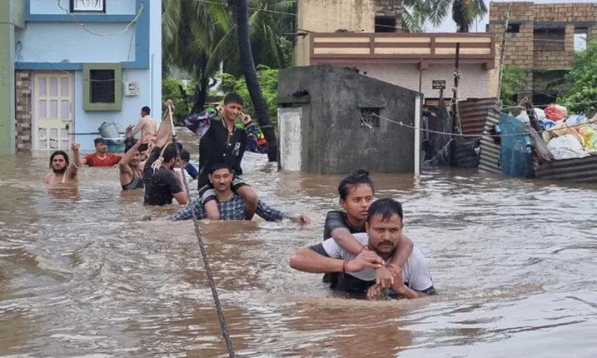 Gujarat: భారీ వర్షాలకు ముగ్గురు మృతి.. 20 వేల మంది సురక్షిత ప్రాంతాలకు తరలింపు