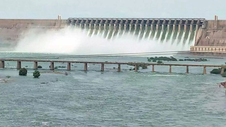 Nagarjuna Sagar: నాగార్జున సాగర్ కు వరద వెల్లువ - సాగర్ కు 5 లక్షల ఇన్ ఫ్లో 26 గేట్లు ఓపెన్